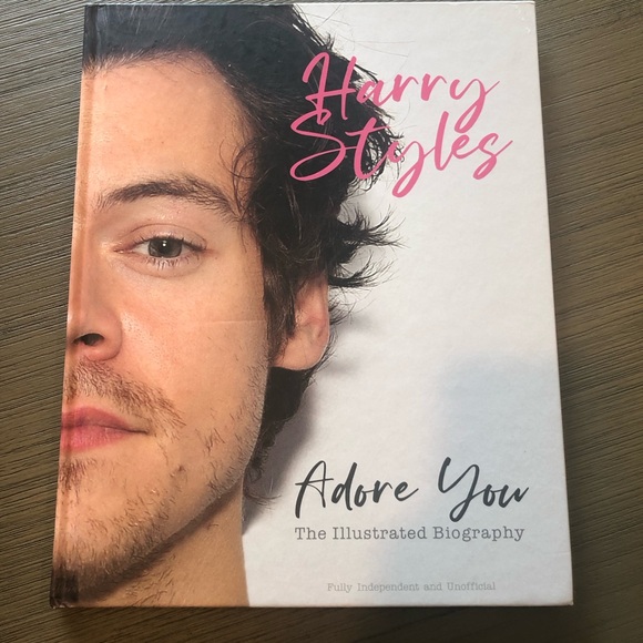 Sona Books Other - Harry Styles Adore You The Illustrated Biography Hardcover Book
